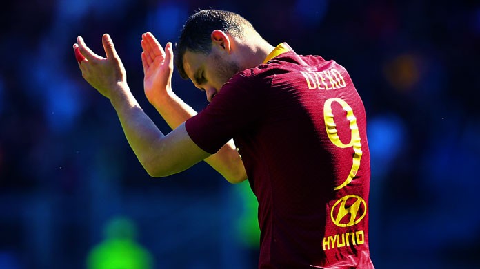 dzeko roma marzo 2019