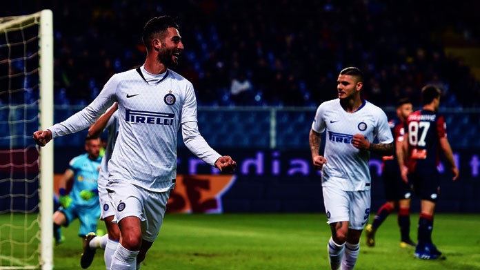 gagliardini esultanza genoa inter aprile 2019