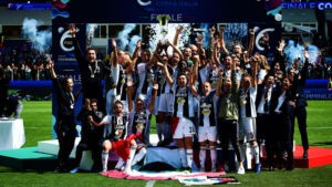 Scudetto Juventus Women, la premiazione all’Allianz Stadium