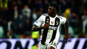 Juventus, influenza per Kean: in dubbio per la gara di Roma