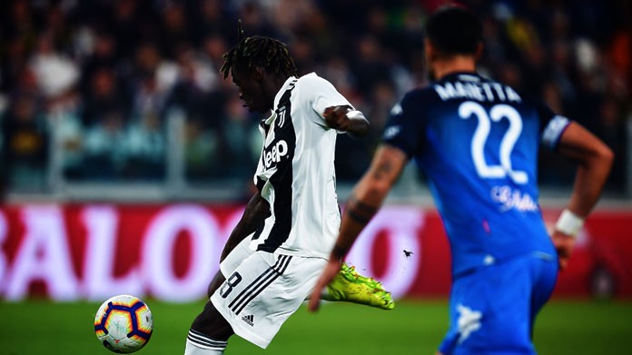 Kean gol juventus empoli marzo