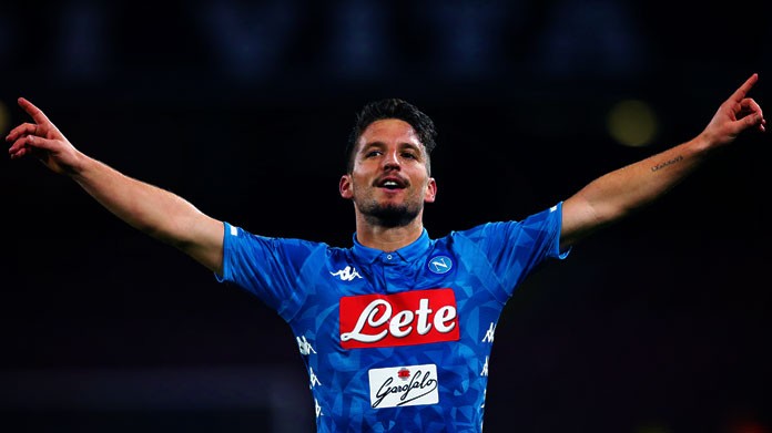 mertens esultanza bis napoli marzo 2019