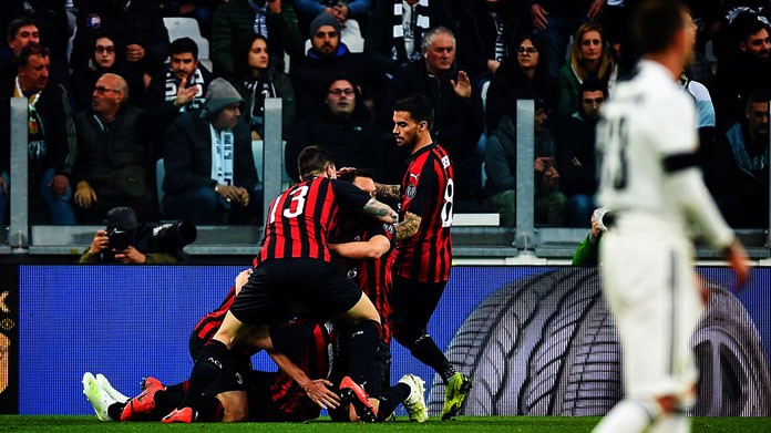 milan esultanza aprile 2019 2