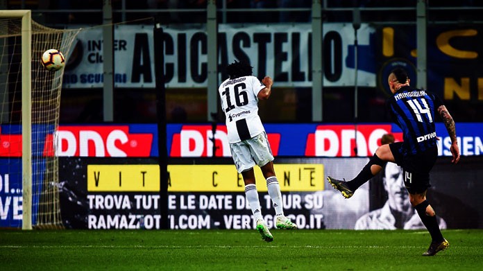nainggolan gol inter juventus aprile 2019