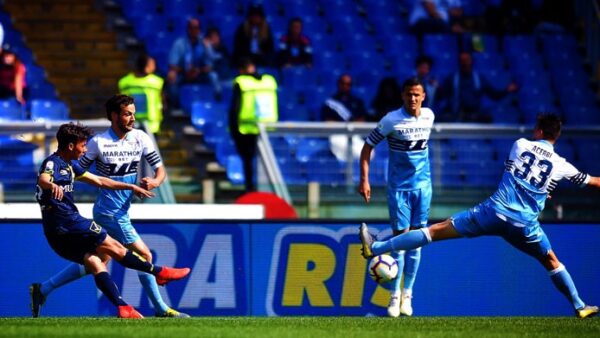 Vignato gol lazio chievo aprile