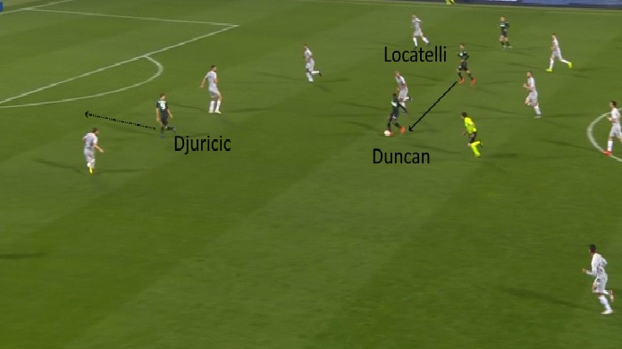 Roma Sassuolo Duncan