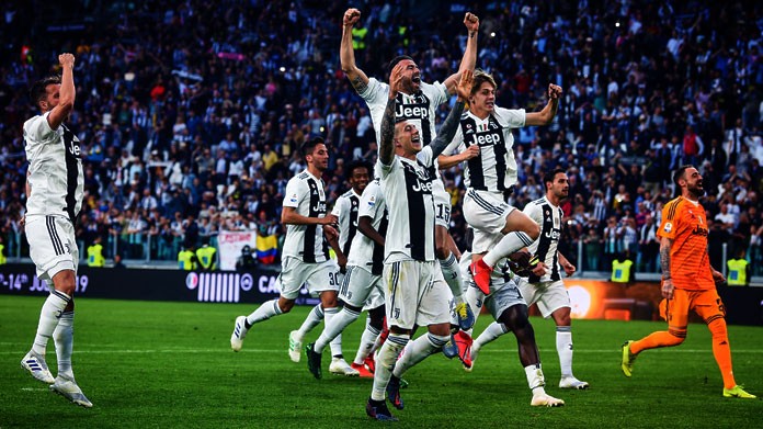juventus esultanza aprile 2019