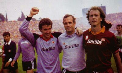 tancredi superchi falcao esultanza roma maggio 1983