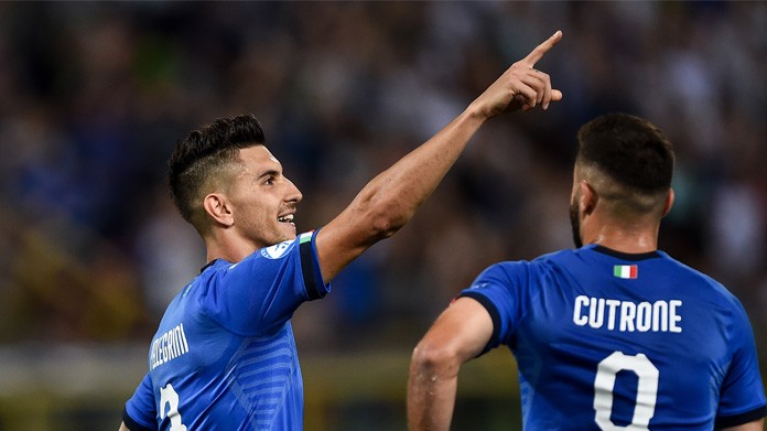 Pellegrini esultanza