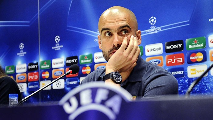 guardiola pep conferenza stampa champions league
