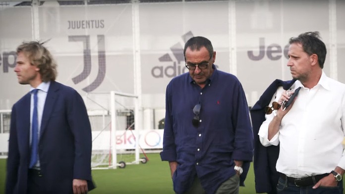 sarri paratici nedved juventus giugno 2019