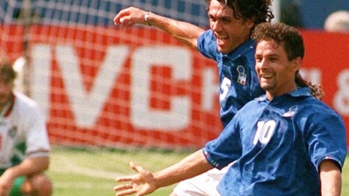 baggio italia usa 1994 mondiali