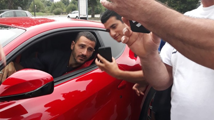 Bonucci juventus continassa raduno