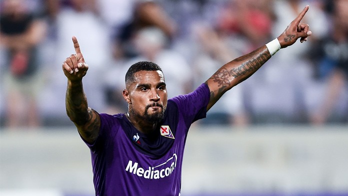 Boateng esultanza