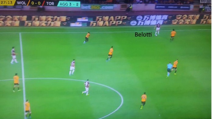 wolverhampton torino belotti