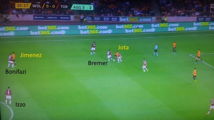 wolverhampton torino bremer