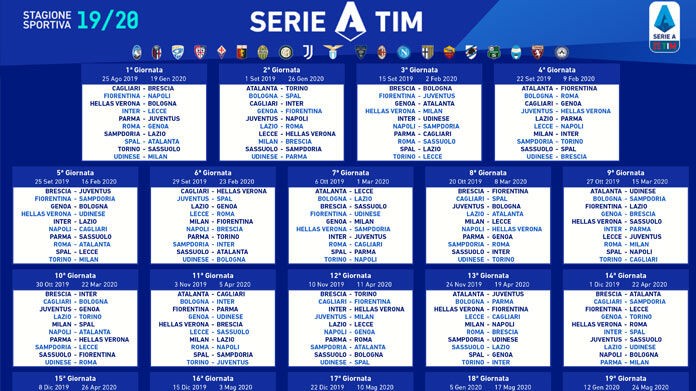 Calendario Serie A 2019 2020