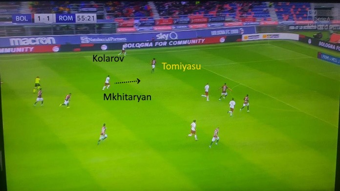 bologna roma mkhitaryan
