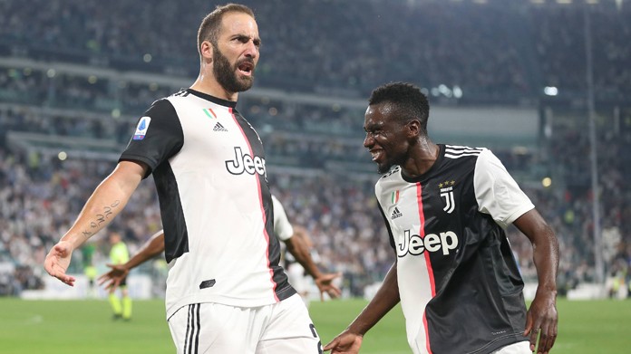 higuain matuidi esultanza juventus 2019