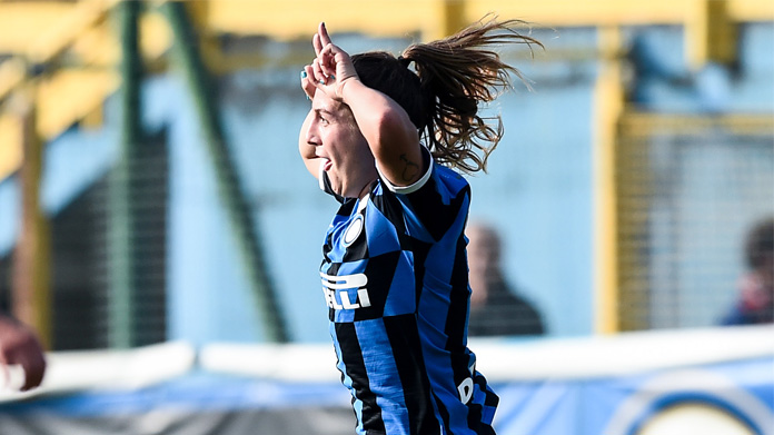 Esultanza gol Marinelli