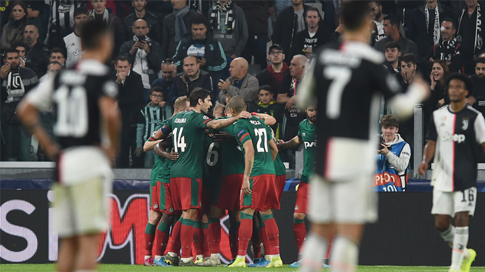 esultanza Lokomotiv Mosca