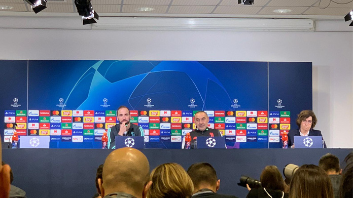 Conferenza stampa sarri