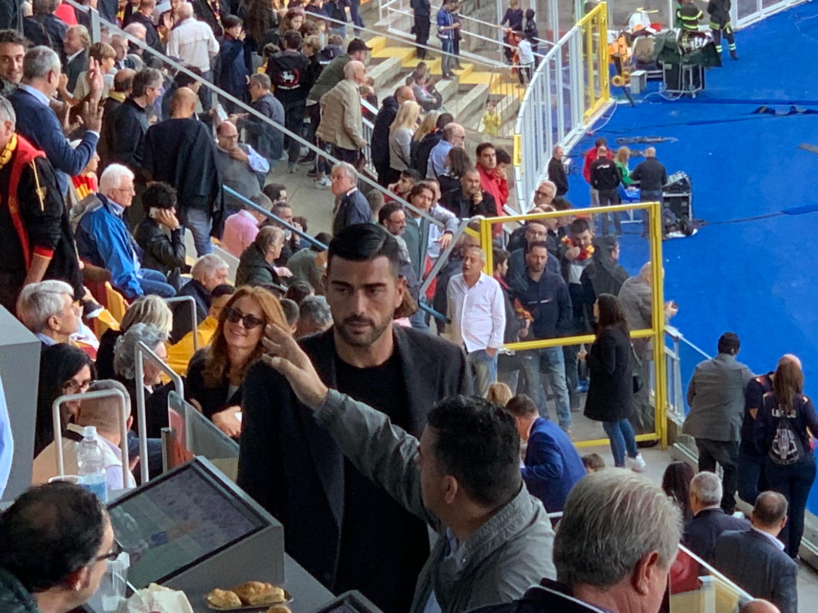 Lecce Sassuolo, sorpresa sugli spalti: c'è un ex dei salentini - FOTO 34 WhatsApp Image 2019 11 03 at 15.59.18