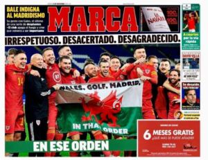 Striscione Bale, aspre critiche dalla stampa spagnola - FOTO 34 marca bale