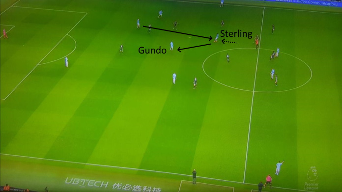 manchester city guardiola gundogan sterling