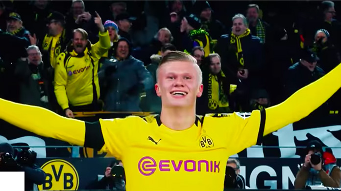 Haaland Messi Ronaldo