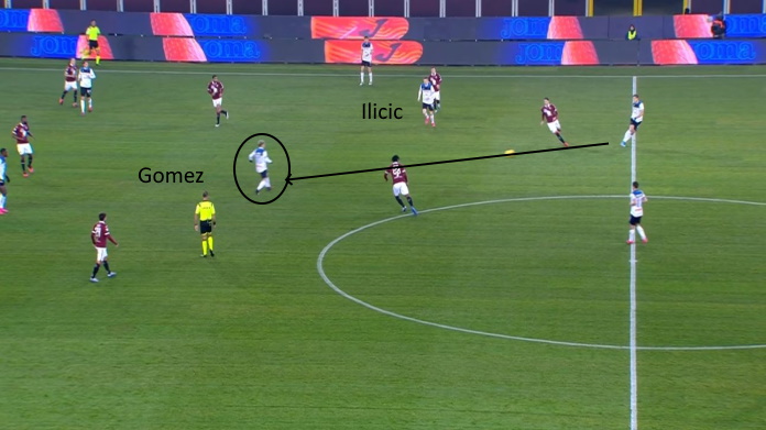 torino atalanta papu tra le linee