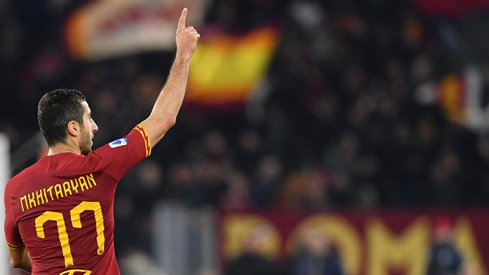 Esultanza Mkhitaryan