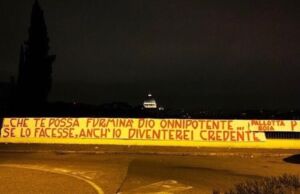 Roma, striscione contro Pallotta affisso nella notte - FOTO 34 WhatsApp Image 2020 02 01 at 11.56.45