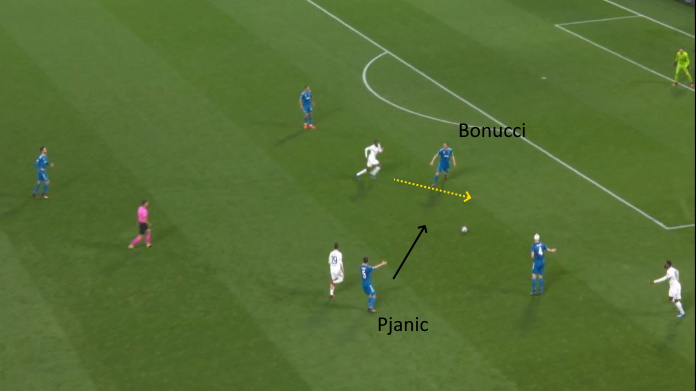 pjanic juventus bonucci
