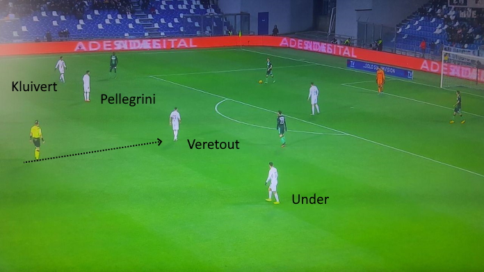 sassuolo roma veretout