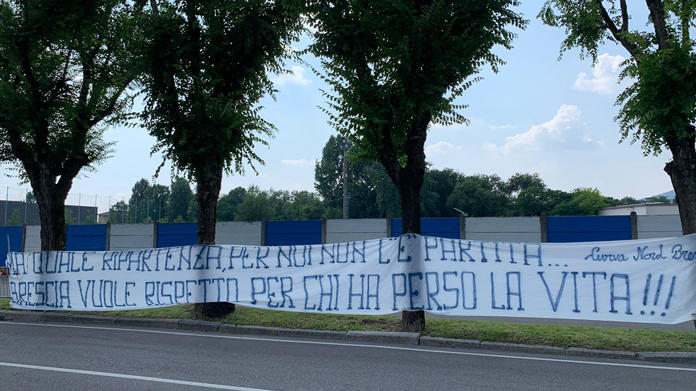 Curva Brescia tifosi