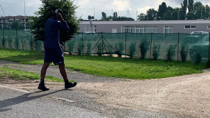 balotelli allenamento brescia