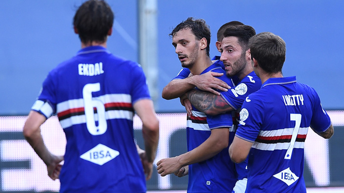 Gabbiadini Sampdoria