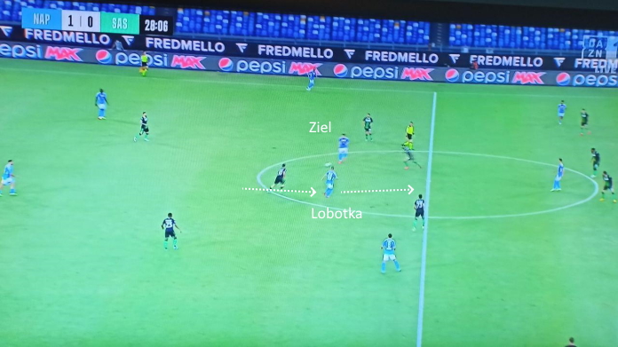 Napoli Sassuolo: Hysaj ha messo a ferro e fuoco la difesa neroverde 52 napoli sassuolo lobotka 1