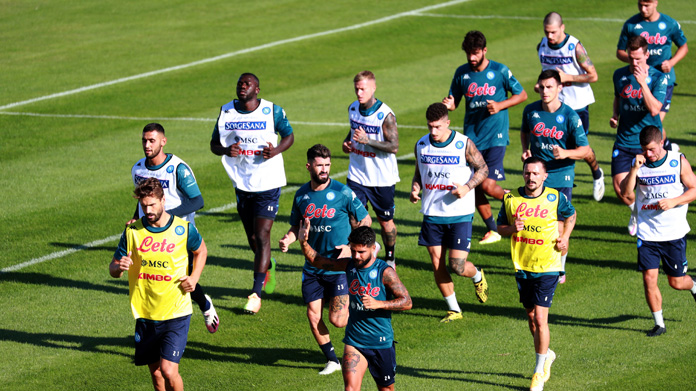 Allenamento Napoli