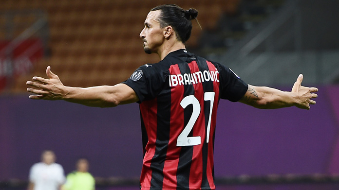 Esultanza Ibrahimovic