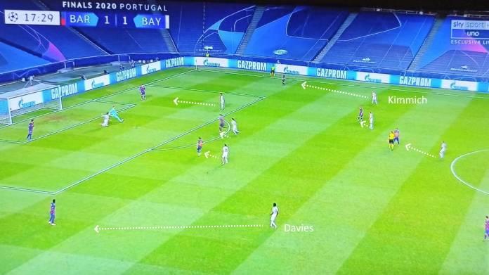 Barcellona Bayern: come hanno fatto i blaugrana a subire otto gol - ANALISI TATTICA 50 barcellona bayern pressing 2