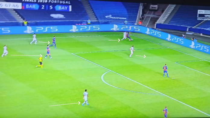 Barcellona Bayern: come hanno fatto i blaugrana a subire otto gol - ANALISI TATTICA 48 barcellona bayern pressing