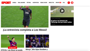 Messi resta a Barcellona: le aperture dei principali siti esteri 50 Schermata 2020 09 04 alle 19.00.46