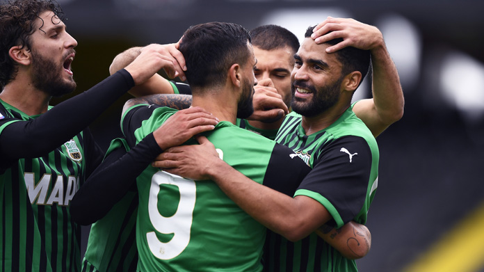 esultanza Sassuolo Defrel