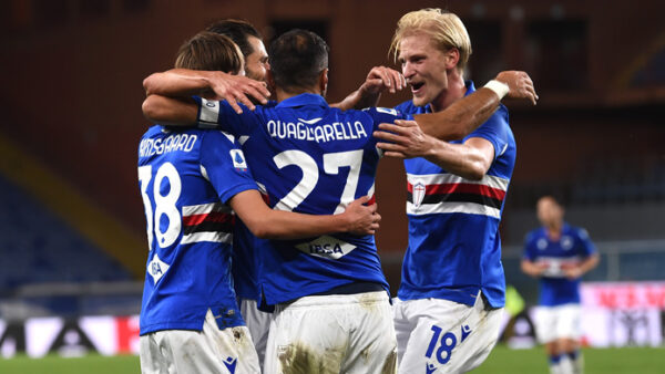 Esultanza sampdoria