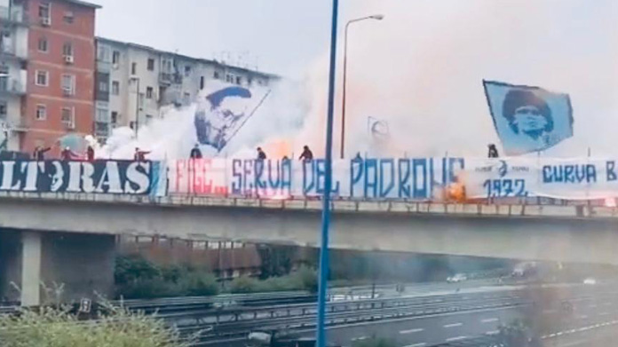 protesta tifosi napoli 1
