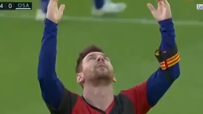 Messi Maradona 1