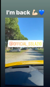 Lazio, Immobile esulta: «Sono tornato!» - FOTO 34 Schermata 2020 11 19 alle 14.28.45