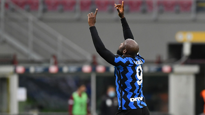 esultanza Romelu Lukaku